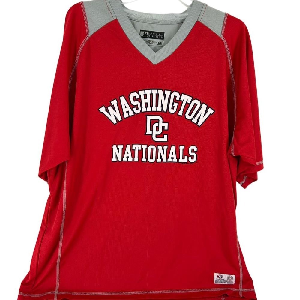 Washington Nationals Genuine Merchandise Red Unisex Adult MLB Baseball Jersey XL